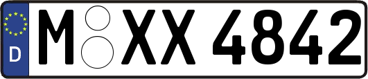 M-XX4842
