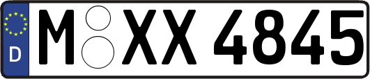M-XX4845