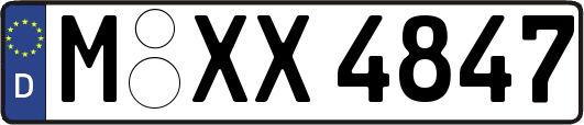M-XX4847