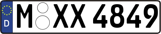 M-XX4849