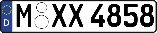 M-XX4858