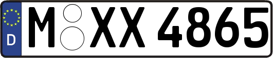 M-XX4865