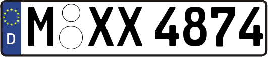 M-XX4874
