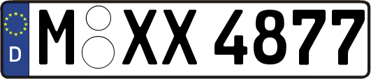M-XX4877