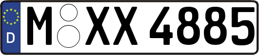 M-XX4885