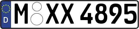 M-XX4895