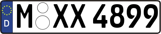 M-XX4899