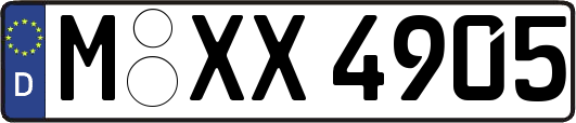 M-XX4905