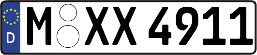 M-XX4911