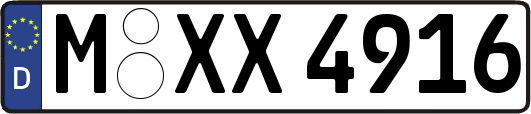 M-XX4916