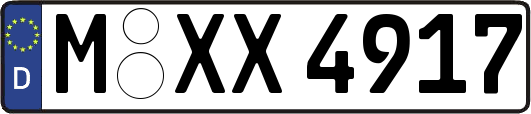 M-XX4917