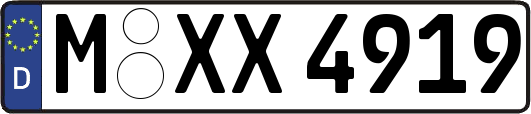 M-XX4919