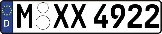 M-XX4922