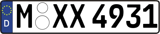 M-XX4931