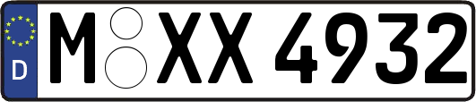 M-XX4932