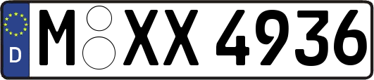 M-XX4936