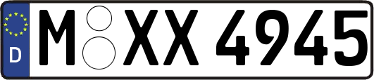 M-XX4945