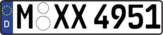 M-XX4951