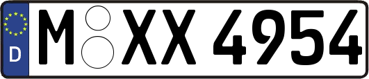 M-XX4954