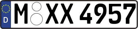 M-XX4957