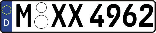 M-XX4962