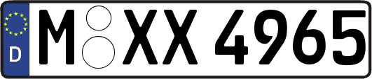 M-XX4965