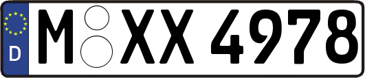 M-XX4978