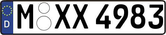 M-XX4983