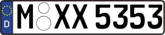 M-XX5353