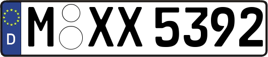 M-XX5392