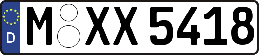 M-XX5418