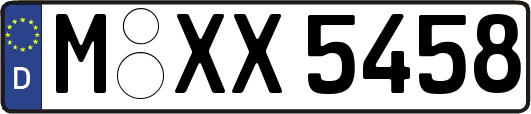 M-XX5458