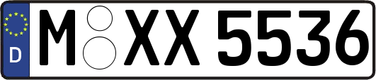 M-XX5536