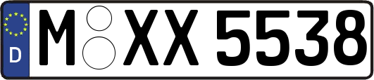 M-XX5538