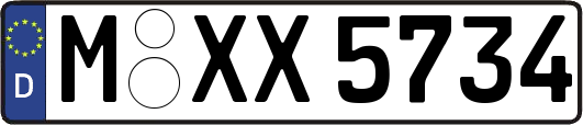 M-XX5734
