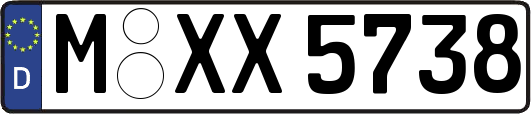 M-XX5738