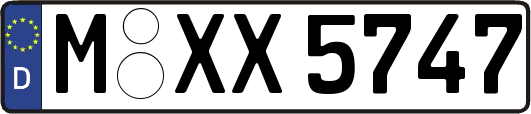 M-XX5747