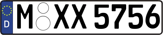 M-XX5756