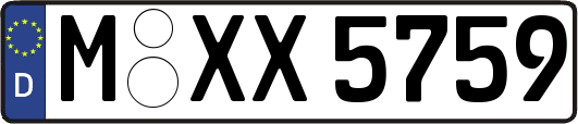 M-XX5759