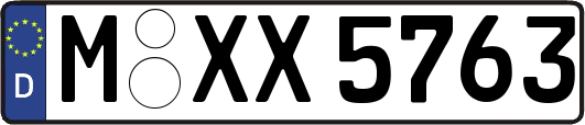 M-XX5763