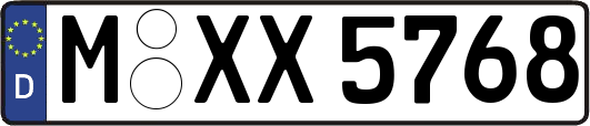 M-XX5768