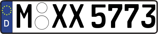 M-XX5773