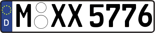 M-XX5776