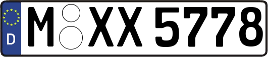 M-XX5778