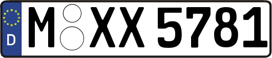 M-XX5781