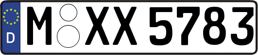 M-XX5783