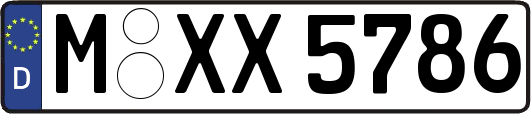 M-XX5786