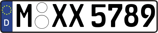 M-XX5789