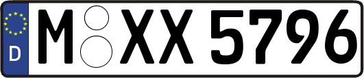 M-XX5796