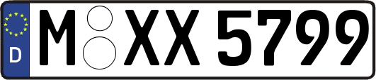 M-XX5799